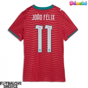 Portugalsko Joao Felix #11 Dámské Domácí Dres MS 2026 Krátký Rukáv